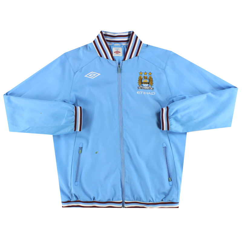 2011-12 Manchester City Umbro Track Jacket L Jacket