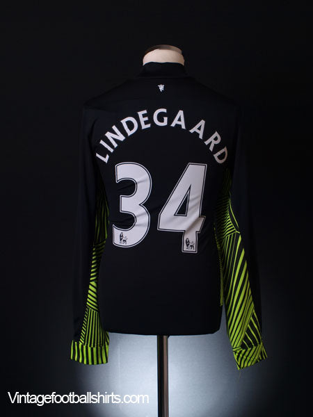 2011-12 Manchester United Nike Goalkeeper Shirt Lindegaard #34 *w/tags* S Football Shirt