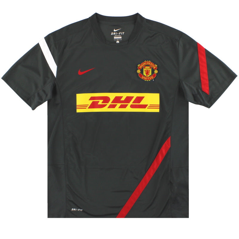 2011-12 Manchester United Nike Training Shirt *Mint* L Training Shirt