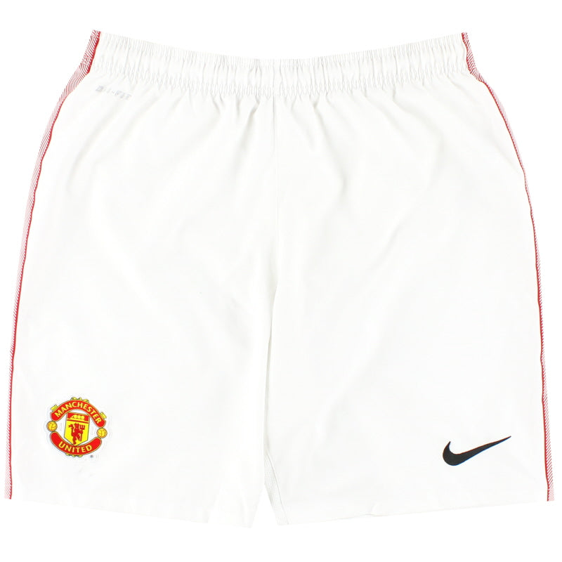 2011-12 Manchester United Nike Home Shorts L Football Shorts
