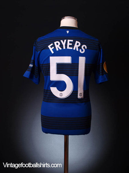 2011-12 Manchester United Match Issue Away Shirt Fryers #51 (vs. Ajax) Football Shirt