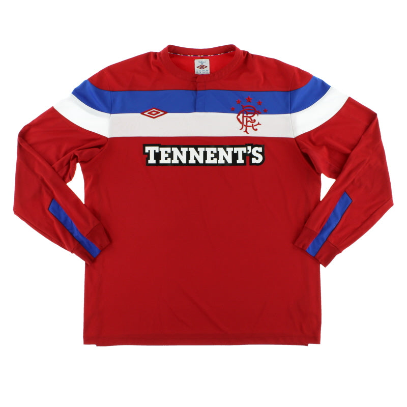 2011-12 Rangers Away Shirt L/S *Mint* XL Football Shirt