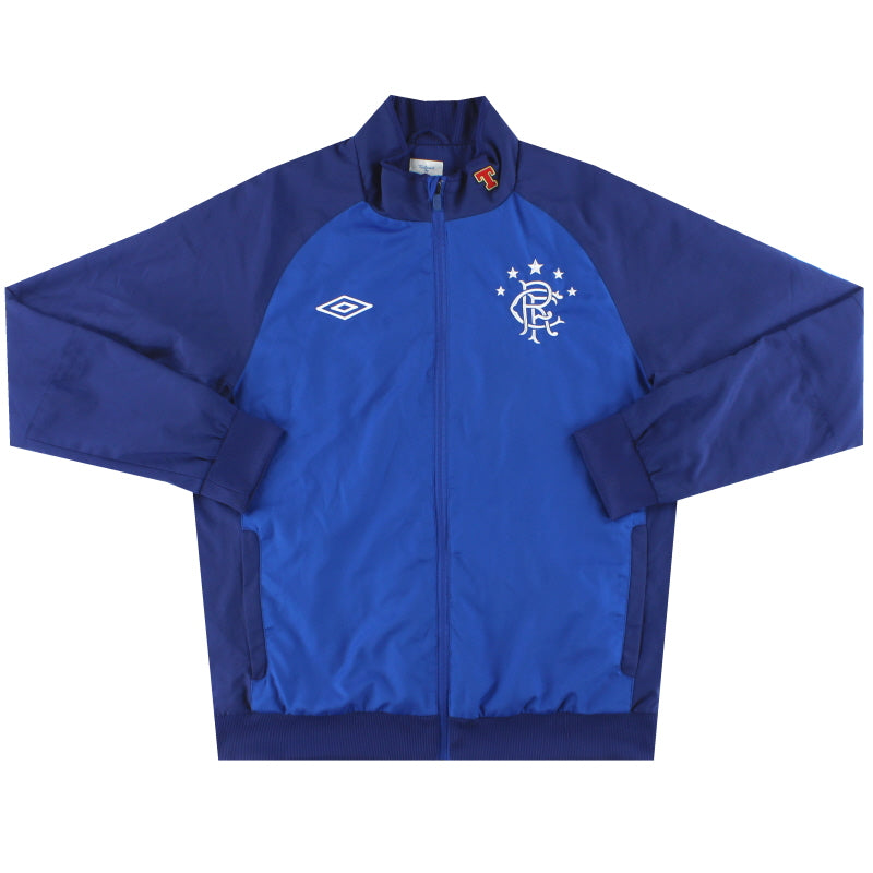 2011-12 Rangers Umbro Track Jacket L Jacket