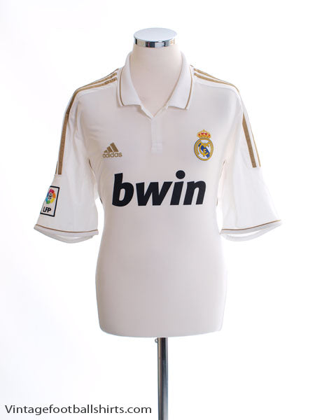 2011-12 Real Madrid Home Shirt M Football Shirt
