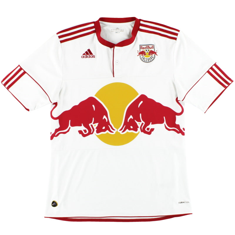 2011-12 Red Bull Salzburg adidas Home Shirt L Football Shirt