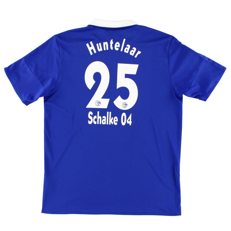 2011-12 Schalke Home Shirt Huntelaar #25 Y Football Shirt