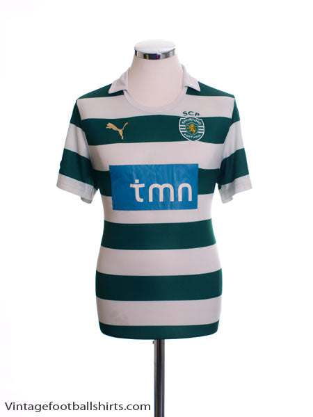 2011-12 Sporting Lisbon Home Shirt M Football Shirt