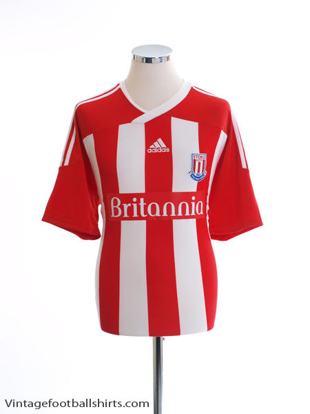 2011-12 Stoke City Home Shirt *BNWT* L Football Shirt