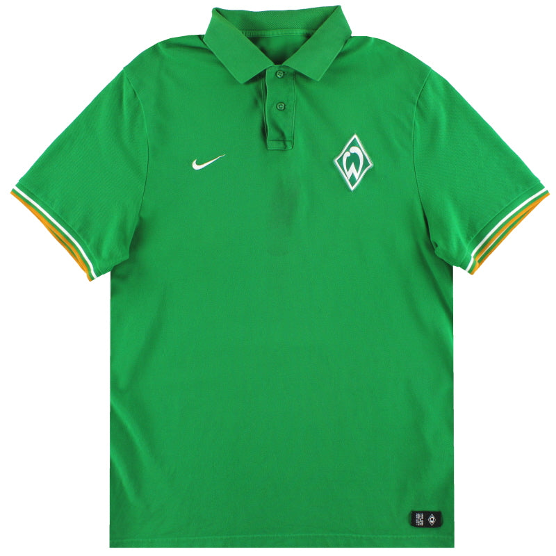 2011-12 Werder Bremen Nike Polo Shirt XL Polo Shirt