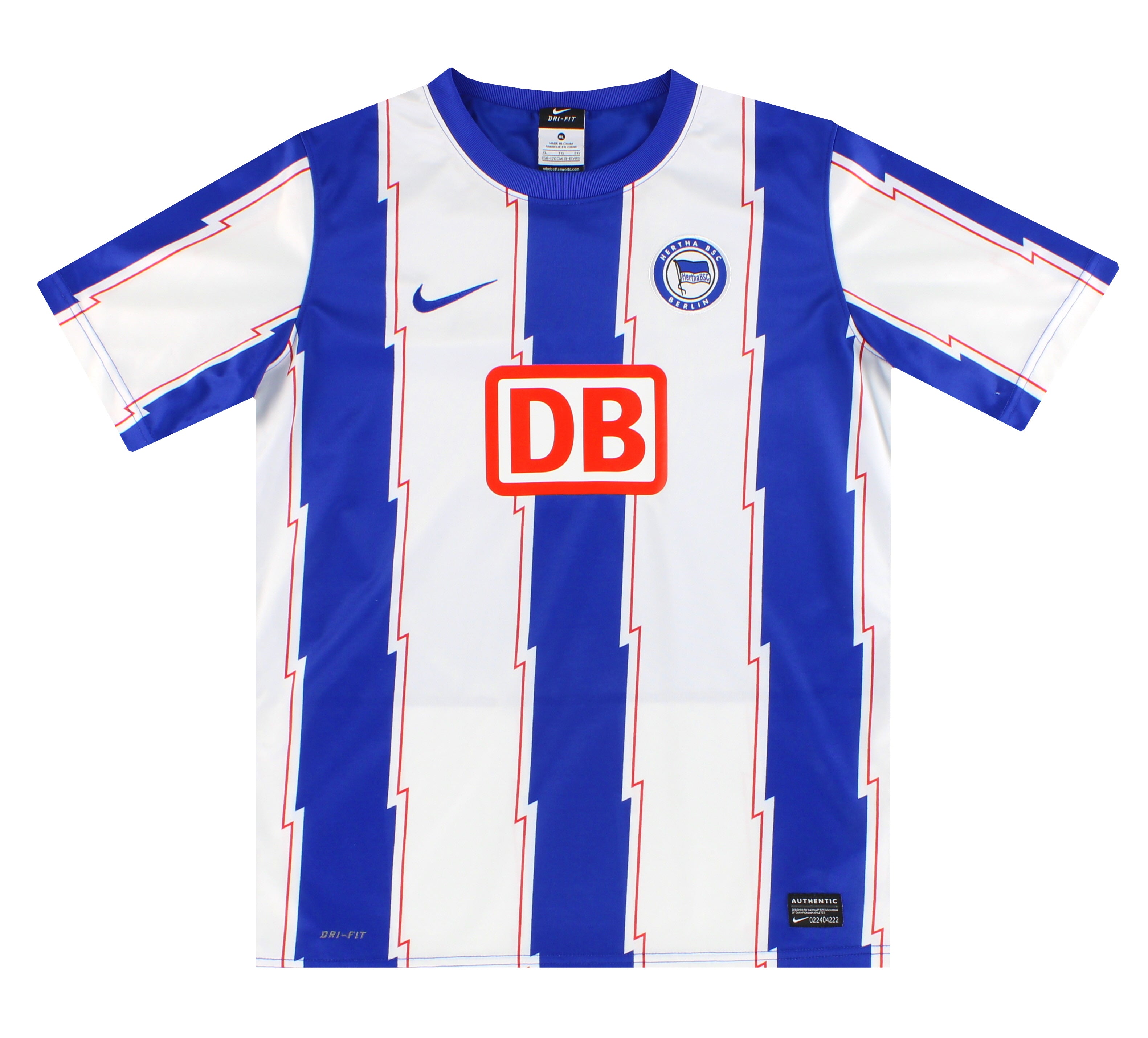 2011-12 Hertha Berlin Nike Away Shirt XL.Boys