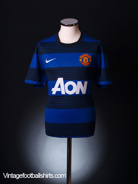 2011-13 Manchester United Away Shirt M.Boys Football Shirt