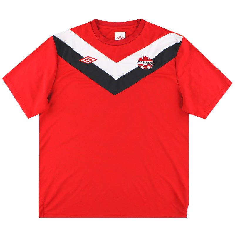 2011 Canada Umbro Home Shirt L Football Shirt