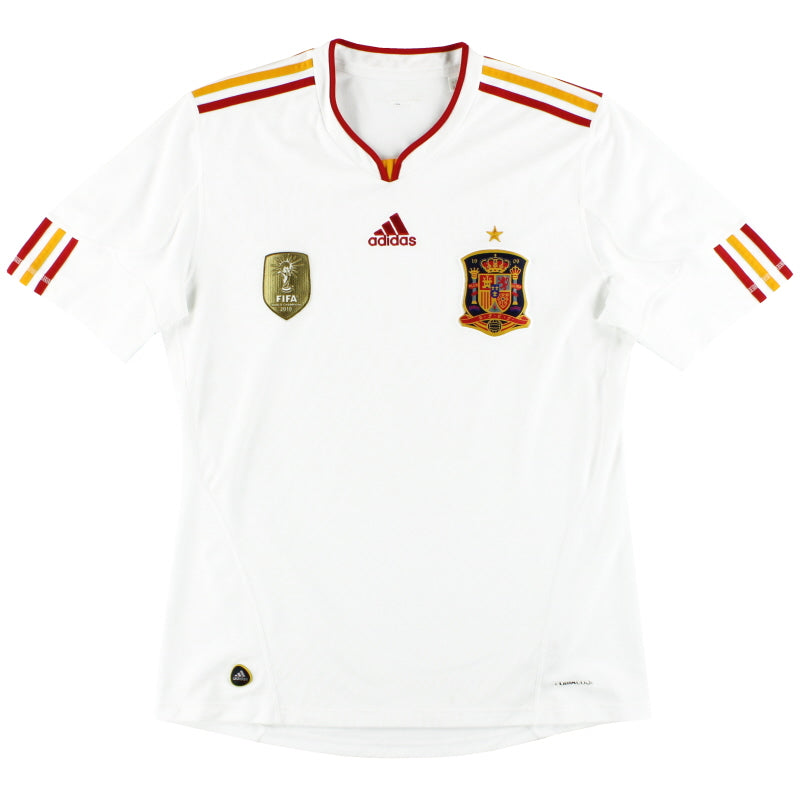 2011 Spain adidas Away Shirt L Football Shirt