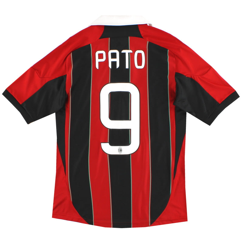 2012-13 AC Milan adidas Home Shirt Pato #9 *w/tags* S Football Shirt