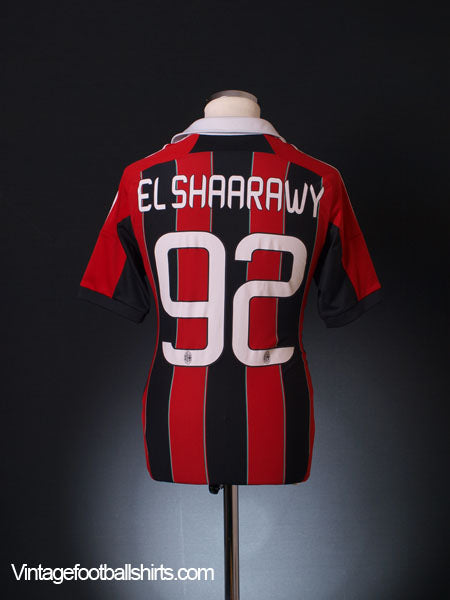 2012-13 AC Milan Home Shirt El Shaarawy #92 M Football Shirt