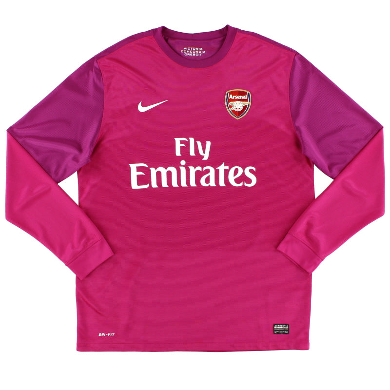 2012-13 Arsenal Goalkeeper Shirt L Football Shirt