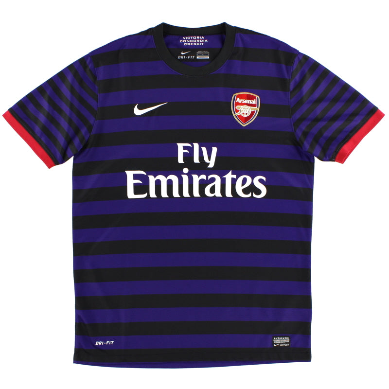 2012-13 Arsenal Nike Away Shirt L Football Shirt