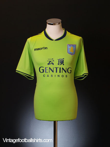 2012-13 Aston Villa Away Shirt M Football Shirt