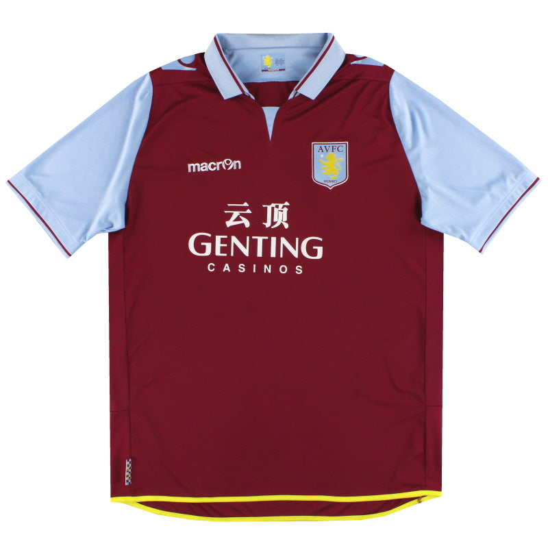 2012-13 Aston Villa Macron Home Shirt XXXL Football Shirt