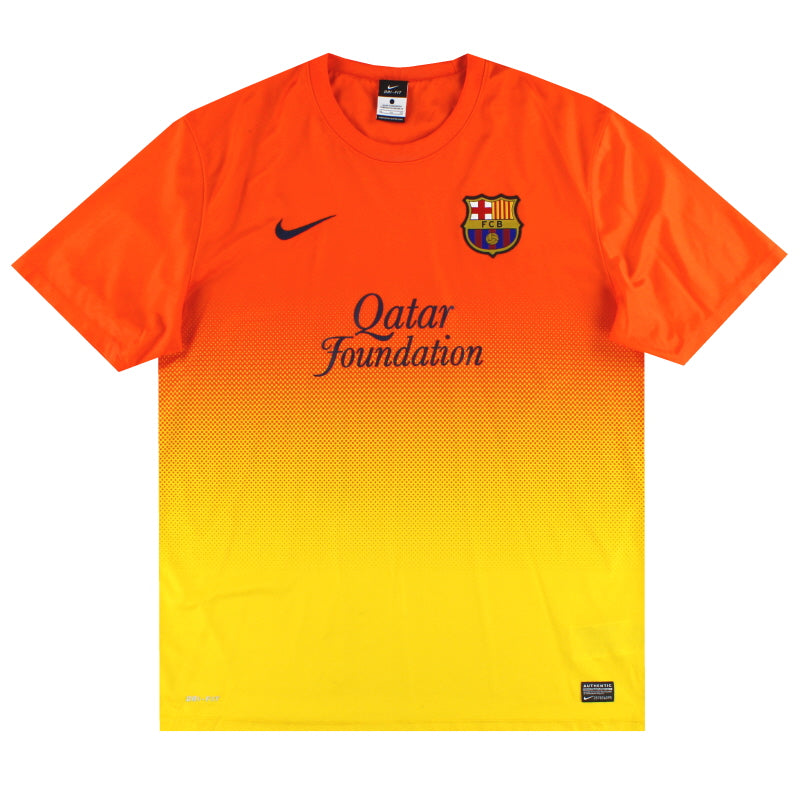 2012-13 Barcelona Nike Basic Away Shirt XL Football Shirt
