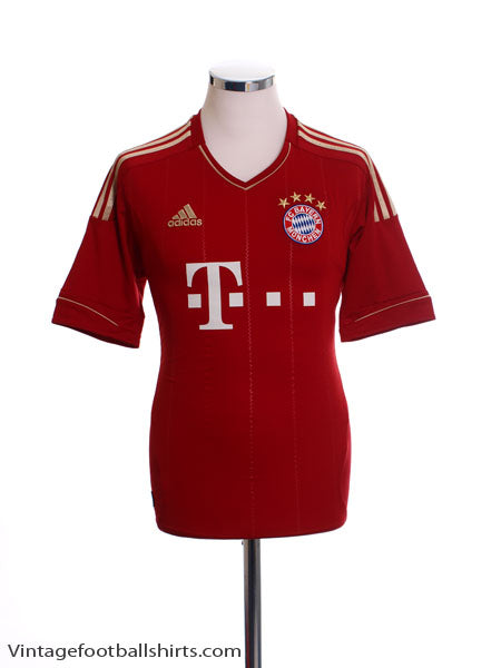 2011-13 Bayern Munich Home Shirt M Football Shirt