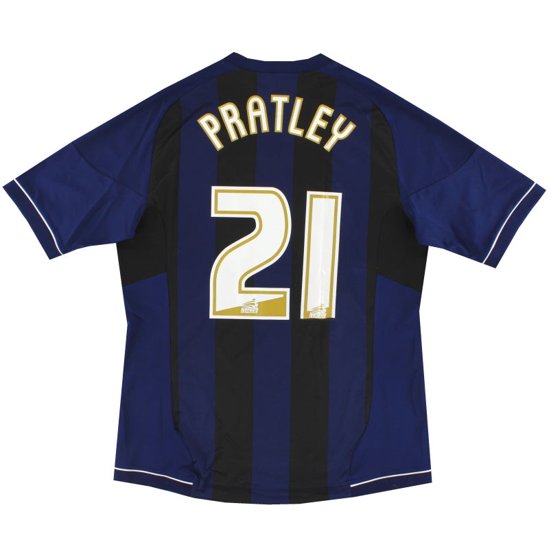 2012-13 Bolton adidas Away Shirt Pratley #21 L Football Shirt