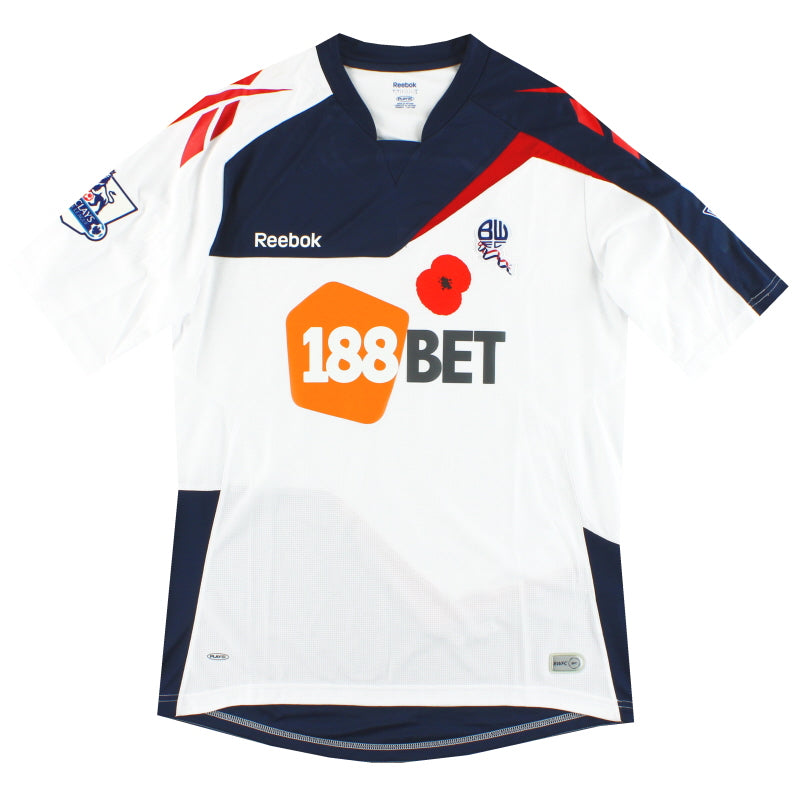 2012-13 Bolton adidas Home Shirt *Mint* L Football Shirt