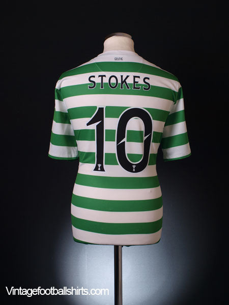 2012-13 Celtic Player Issue Home Shirt Stokes #10 *Mint* XL Football Shirt