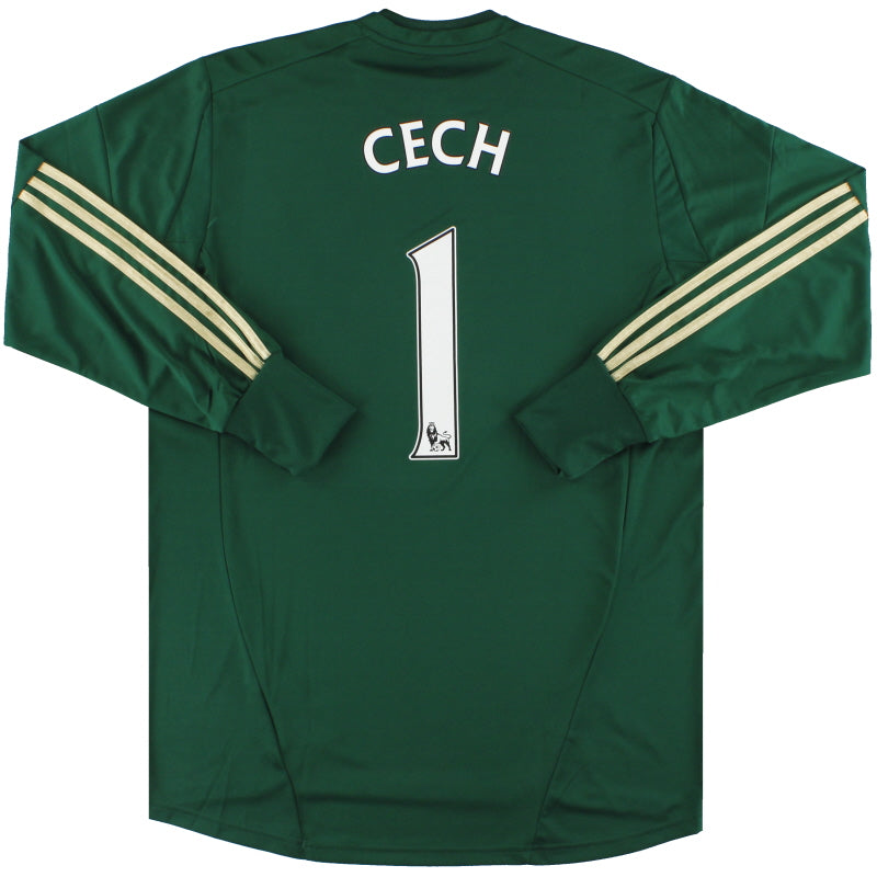 2012-13 Chelsea adidas Goalkeeper Shirt Cech #1 *w/tags* L Football Shirt