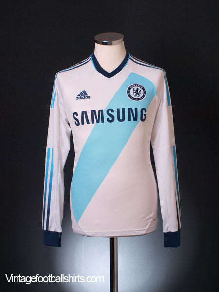 2012-13 Chelsea Away Shirt L/S S Football Shirt