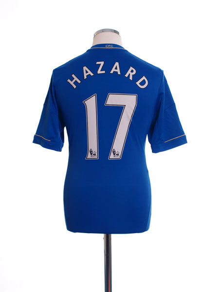 2012-13 Chelsea Home Shirt Hazard #17 S Football Shirt