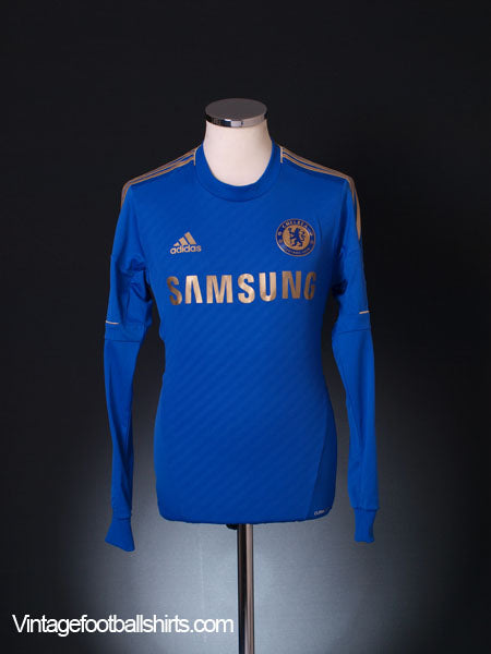 2012-13 Chelsea Home Shirt L/S S Football Shirt