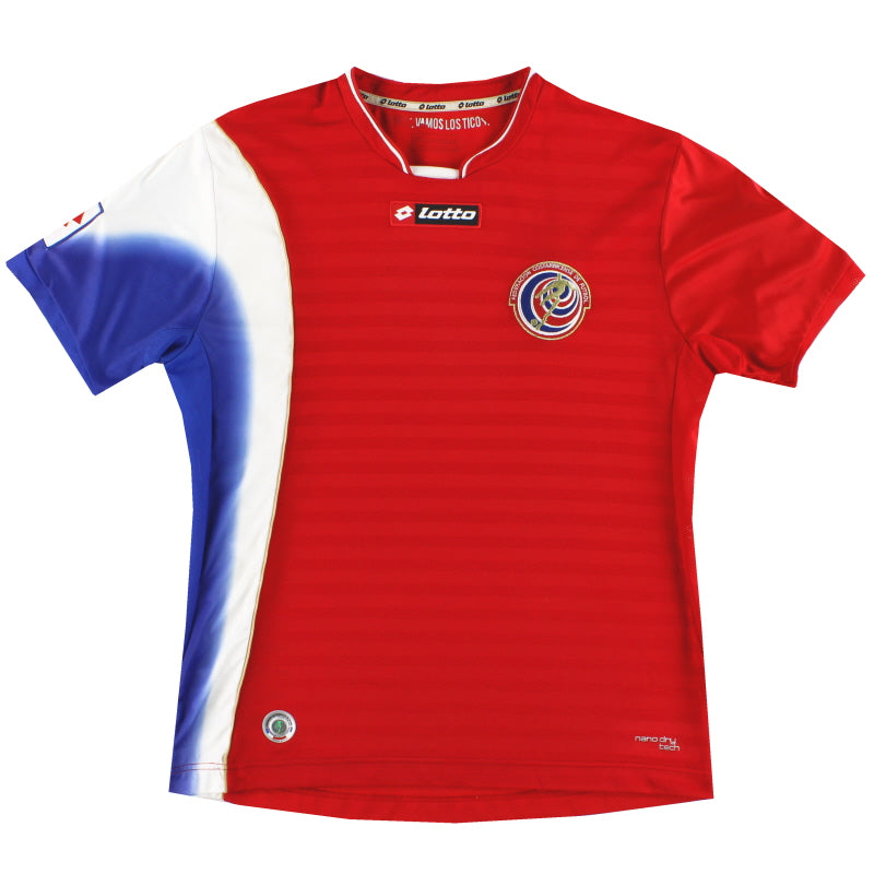 2012-13 Costa Rica Lotto Home Shirt L Football Shirt