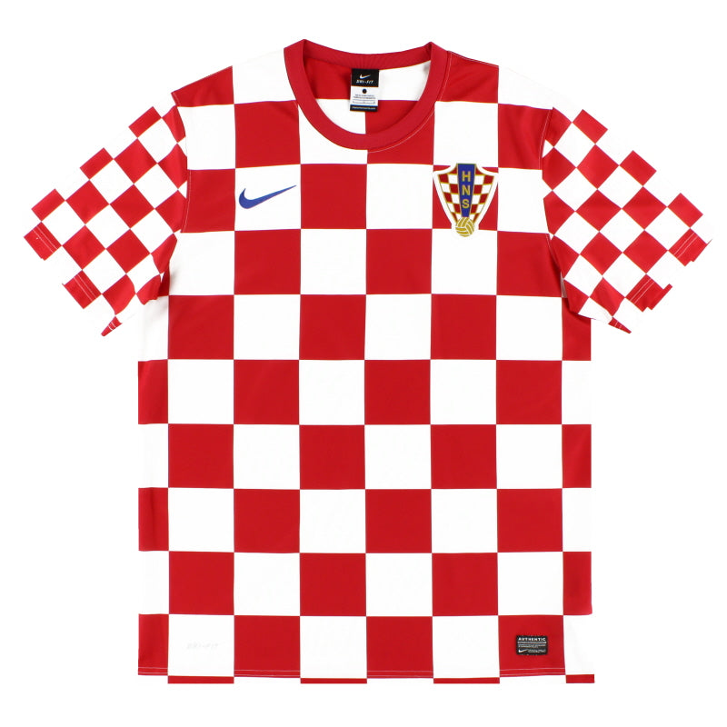 2012-13 Croatia Nike Basic Home Shirt XL.Boys Football Shirt