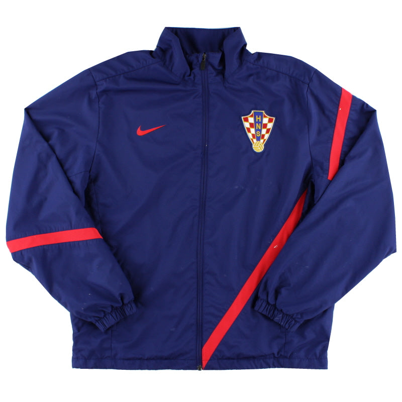 2012-13 Croatia Nike Sideline Warm Up Jacket L Jacket