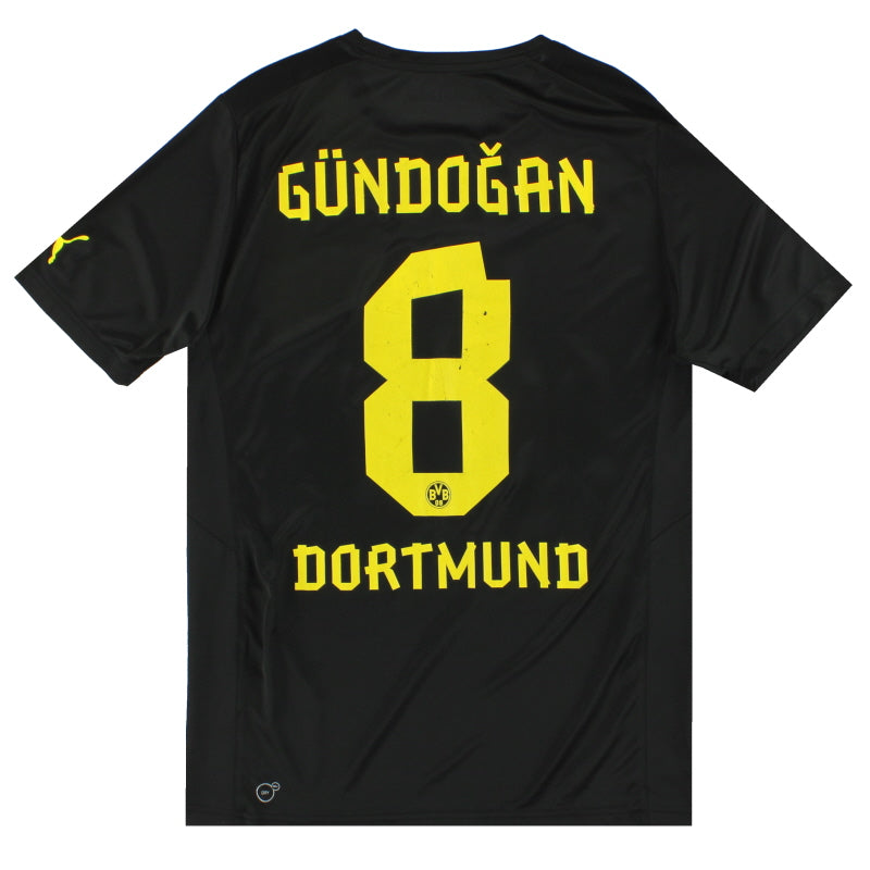 2012-13 Dortmund Puma Away Shirt Gundogan #8 M Football Shirt