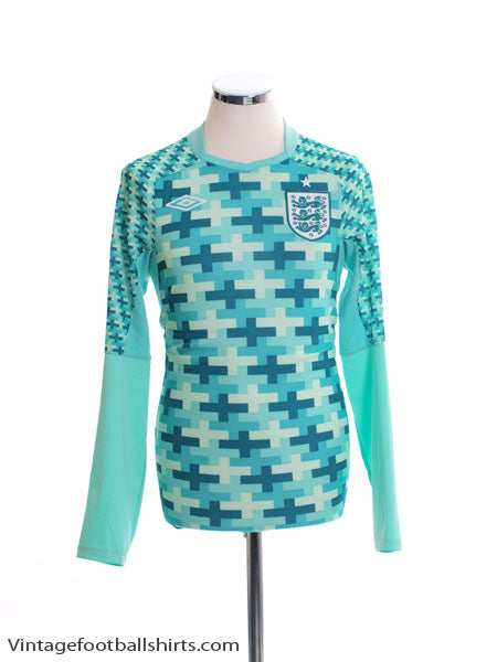 2012-13 England Goalkeeper Shirt M Football Shirt