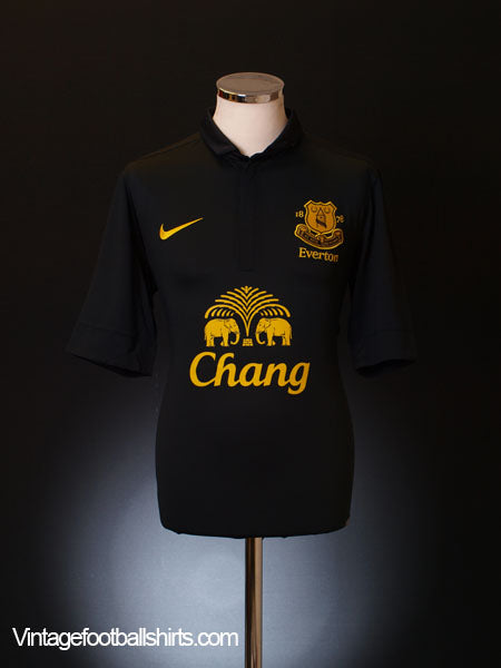 2012-13 Everton Away Shirt *Mint* L Football Shirt