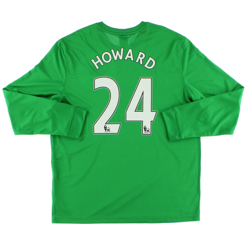 2012-13 Everton Goalkeeper Shirt Howard #24 XL Football Shirt
