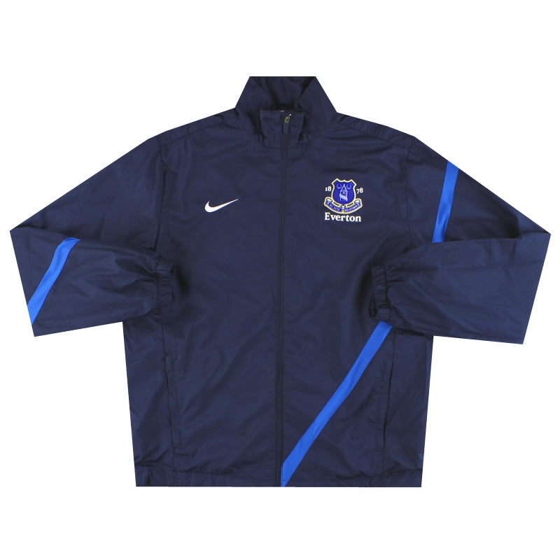 2012-13 Everton Nike Track Jacket L Jacket