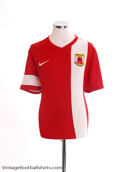2012-13 Gibraltar Home Shirt L Football Shirt