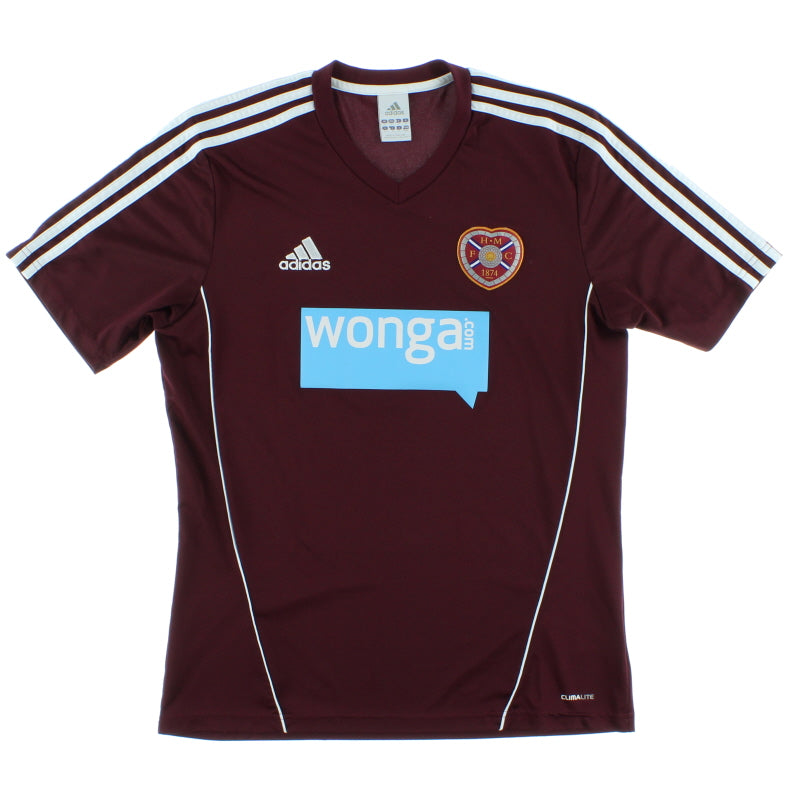 2012-13 Hearts Home Shirt M Football Shirt