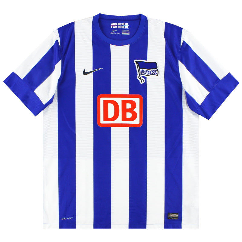 2012-13 Hertha Berlin Nike Home Shirt XL Football Shirt