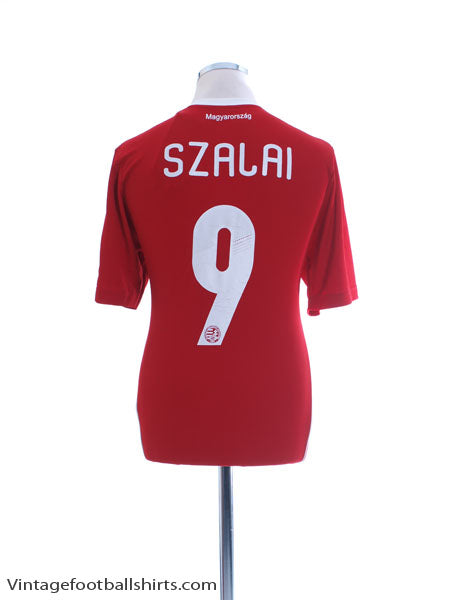 2012-13 Hungary Squad Home Shirt Szalai #9 *w/tags* M Football Shirt