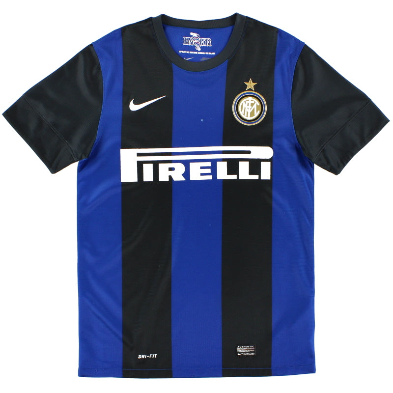 2012-13 Inter Milan Home Shirt XL.Boys Football Shirt