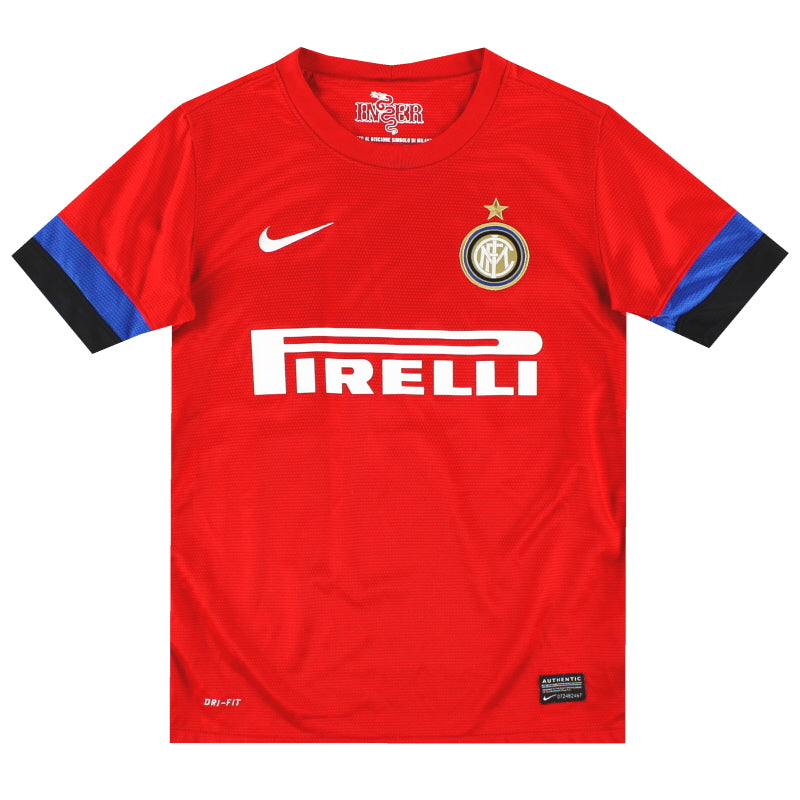 2012-13 Inter Milan Nike Away Shirt M.Boys Football Shirt