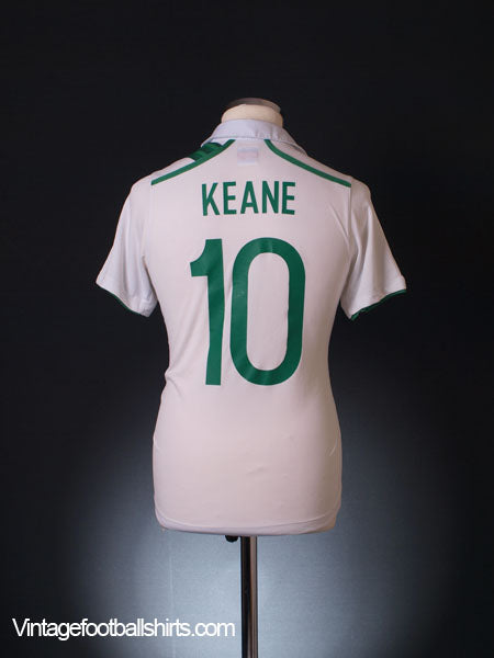2012-13 Ireland Away Shirt Keane #10 M Football Shirt