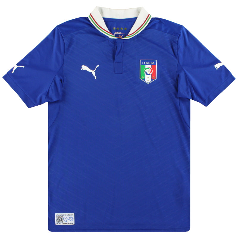 2012-13 Italy Puma Home Shirt S Football Shirt