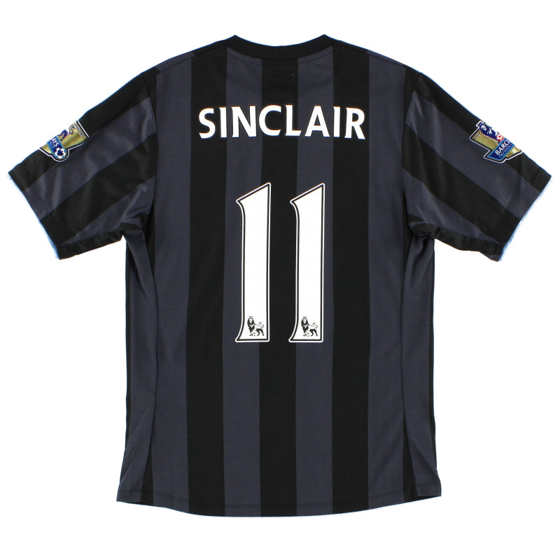 2012-13 Manchester City Third Shirt Sinclair #11 XS Football Shirt