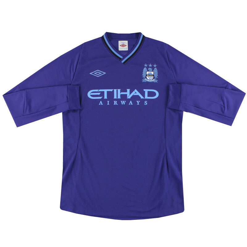 2012-13 Manchester City Umbro Goalkeeper Shirt #1 L Football Shirt